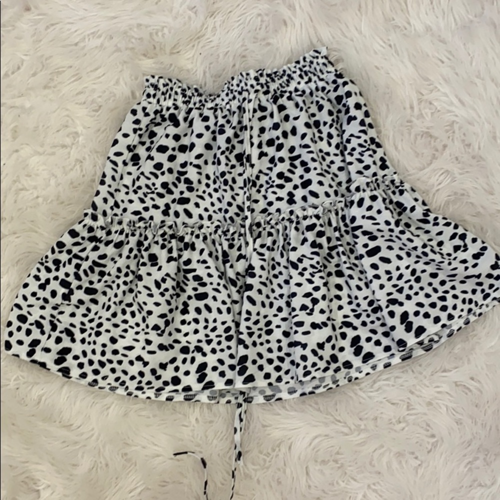 cow print skirt